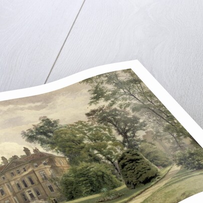 View of the Garden Front at Wandsworth Manor House, St. John's Hill, 1887 by John Crowther