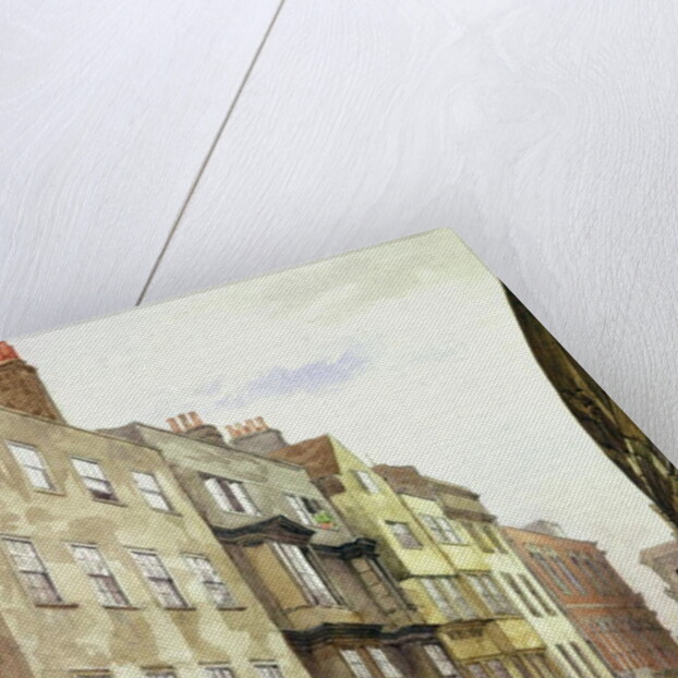 Holywell Street Looking West, 1882 by John Crowther