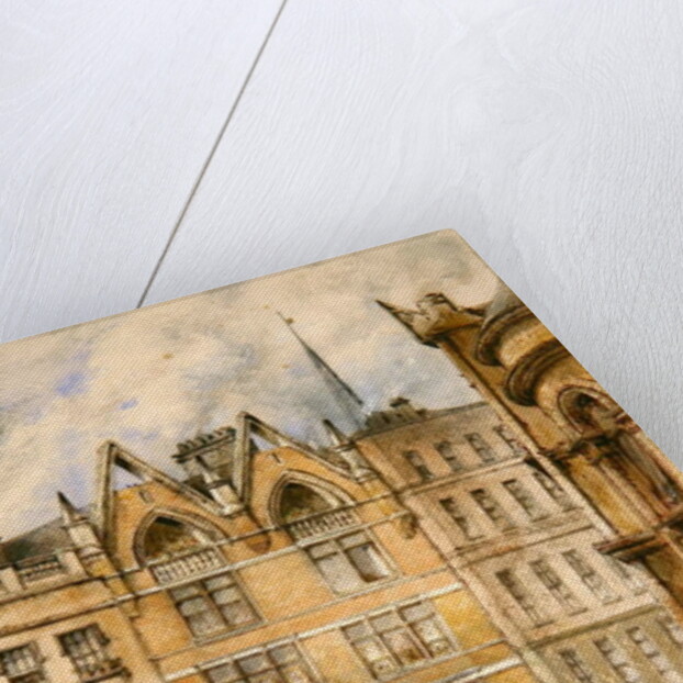 View of Gracechurch Street, 1882 by Thomas Colman Dibdin