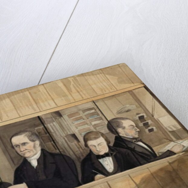 Interior of the Office of Messrs. Charles Greenwood and Company, c.1840 by English School