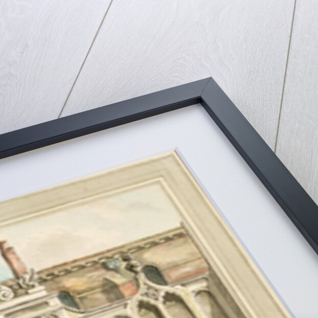 The old facade of the Guildhall, City of London, 1788 by Jacob Schnebbelie