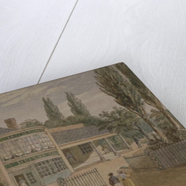 St Helena tea-gardens, Lower Road, Rotherhithe, c.1860 by English School