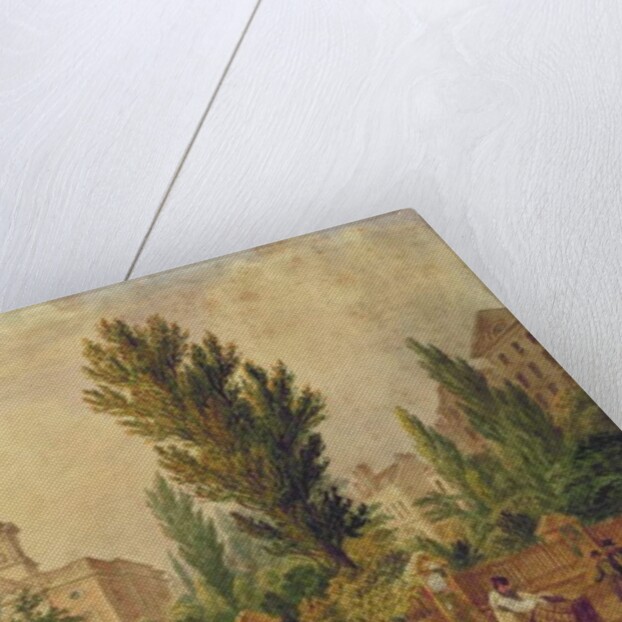 The Danish Church in Wellclose Square, London by English School