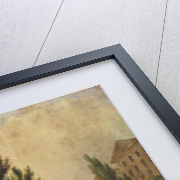 The Danish Church in Wellclose Square, London by English School