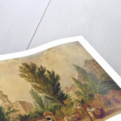 The Danish Church in Wellclose Square, London by English School