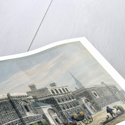 West View of Newgate, c.1810 by George Shepherd