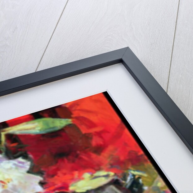 Lilies in Summer, 2000 by Peter Graham