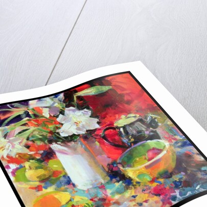 Lilies in Summer, 2000 by Peter Graham