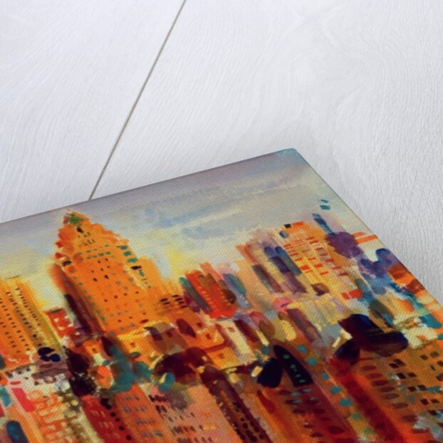 Upper Manhattan, 2000 by Peter Graham