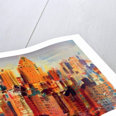 Upper Manhattan, 2000 by Peter Graham