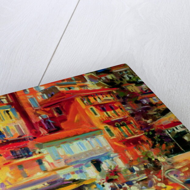 Reflections, Villefranche, 2002 by Peter Graham