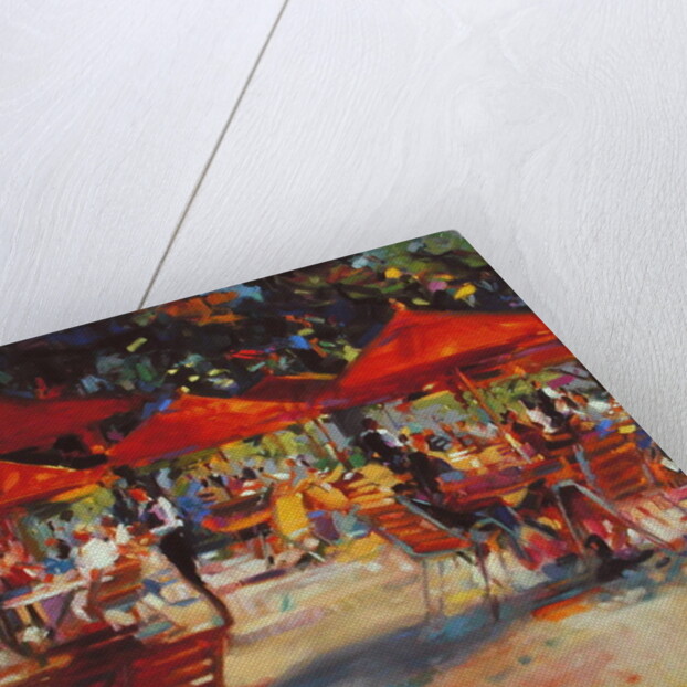 Le Cafe du Jardin by Peter Graham