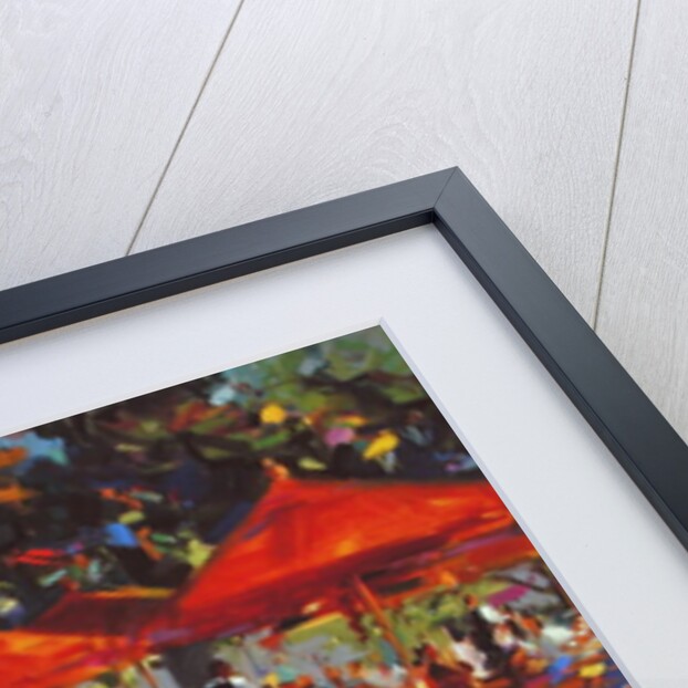 Le Cafe du Jardin by Peter Graham