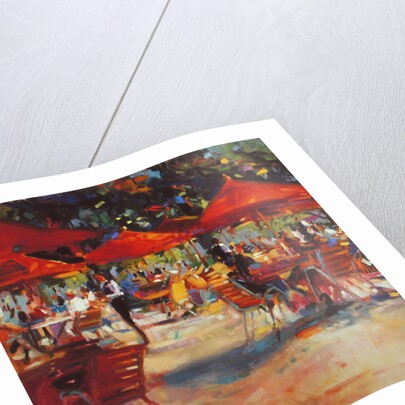 Le Cafe du Jardin by Peter Graham