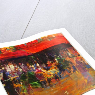 Table at Villefranche by Peter Graham