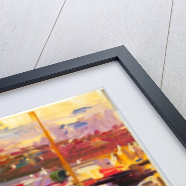 Blue Boat, St Tropez by Peter Graham