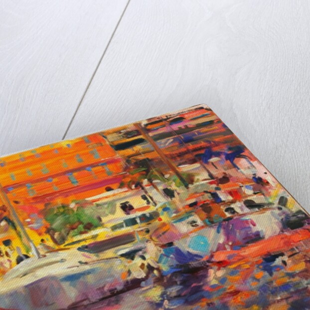 The Riviera at Menton by Peter Graham