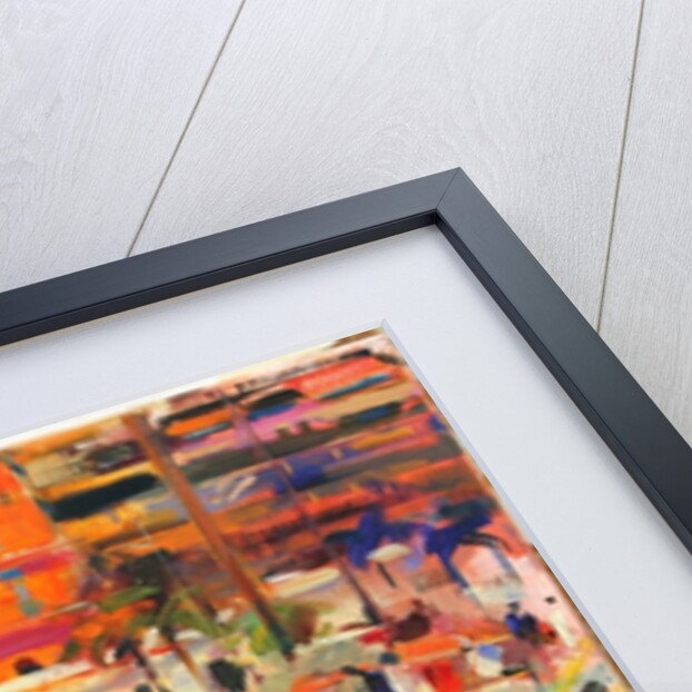 The Riviera at Menton by Peter Graham