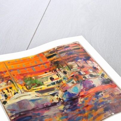 The Riviera at Menton by Peter Graham