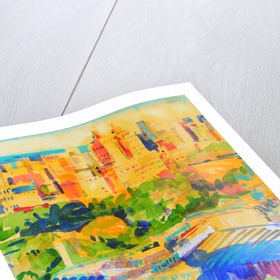 Fifth Avenue shadows over the Metropolitan by Peter Graham