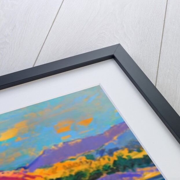 Pebble Beach towards Carmel by Peter Graham