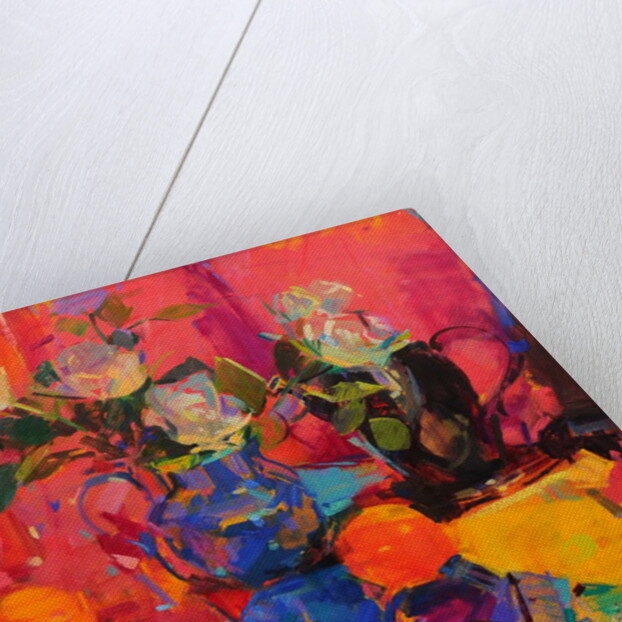 Blue and Rose by Peter Graham