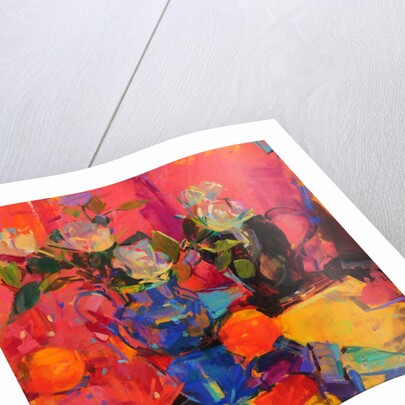 Blue and Rose by Peter Graham