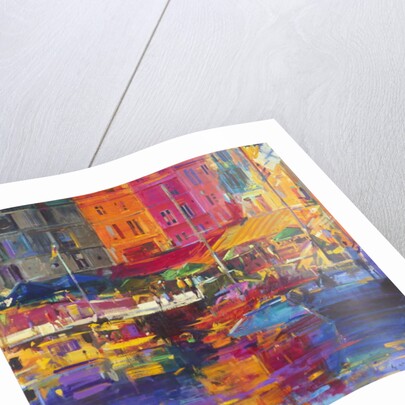 Honfleur Harbour, 2011 by Peter Graham