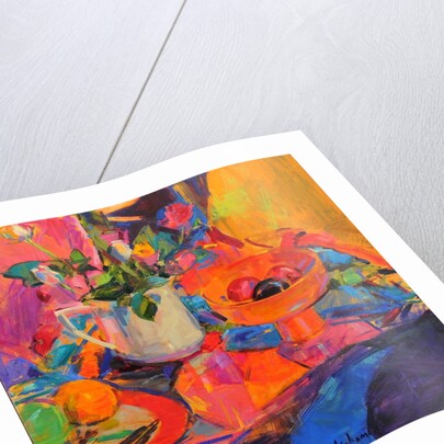 Still Life with Bloomingdale's Bowl by Peter Graham