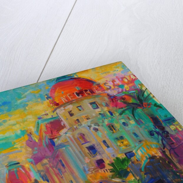 Promenade des Anglais, Sunset, 2023 by Peter Graham