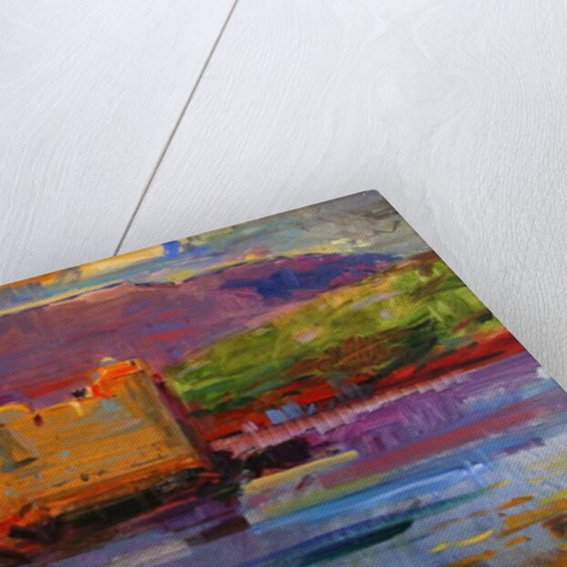 Kisimul Castle and Vatersay, 2012 by Peter Graham