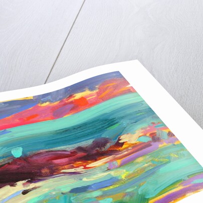 On the Shore, Iona, 2012 by Peter Graham