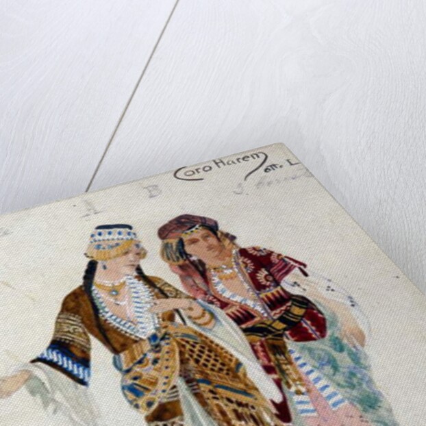 Costumes for the Women of the Harem by Anonymous