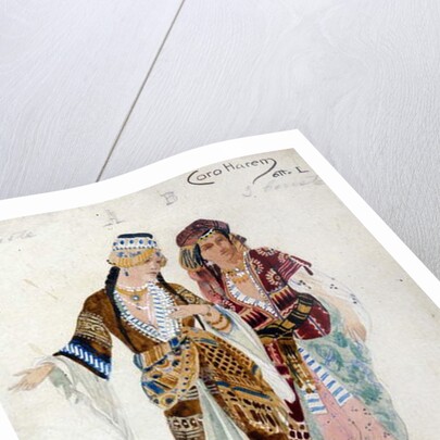 Costumes for the Women of the Harem by Anonymous