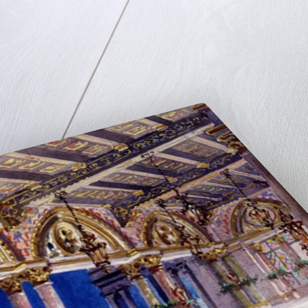 Set design for the opera 'Lucrezia Borgia' by Gaetano Donizetti, Milan, 1833 by Italian School