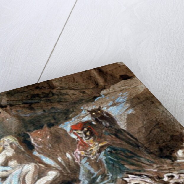 Witches and wolves by Alphonse Marie de Neuville