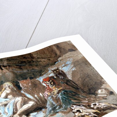 Witches and wolves by Alphonse Marie de Neuville