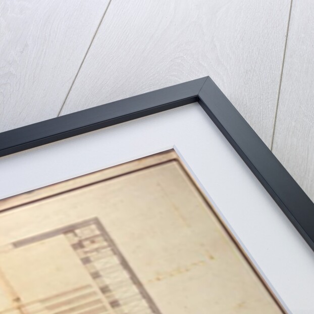 Original drawing of the interior architecture of the Teatro alla Scala, 1778 by Giuseppe Piermarini