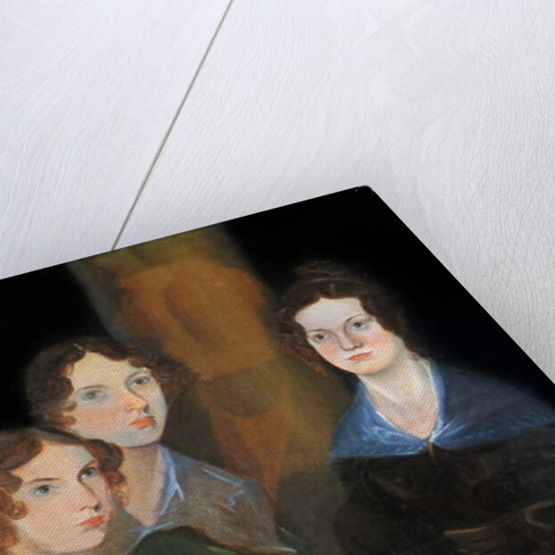 Portrait of the three Bronte sisters by Patrick Branwell Bronte