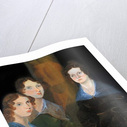 Portrait of the three Bronte sisters by Patrick Branwell Bronte