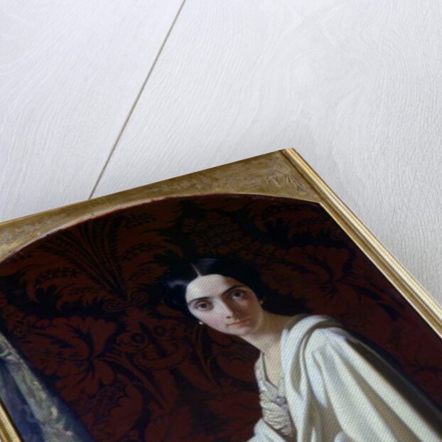 Marquise Cristina Trivulzio, Princess of Belgiojoso, 19th century by Henri Lehmann