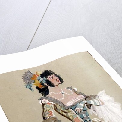 Costume Design for the Countess Almaviva by Luigi Sapelli Caramba