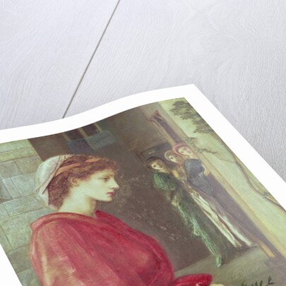 Beatrice, 1870 by Edward Coley Burne-Jones