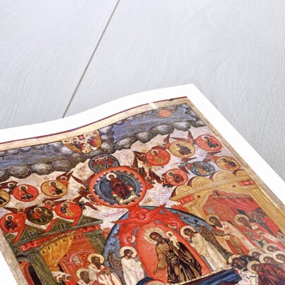 The Dormition, 18th century by School Russian