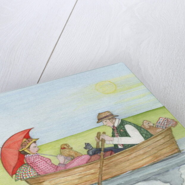 On the River, 2018 by Gillian Lawson