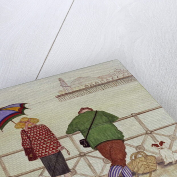 Brighton Pier, 1986 by Gillian Lawson