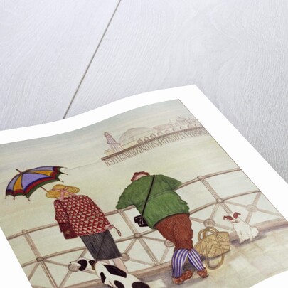 Brighton Pier, 1986 by Gillian Lawson