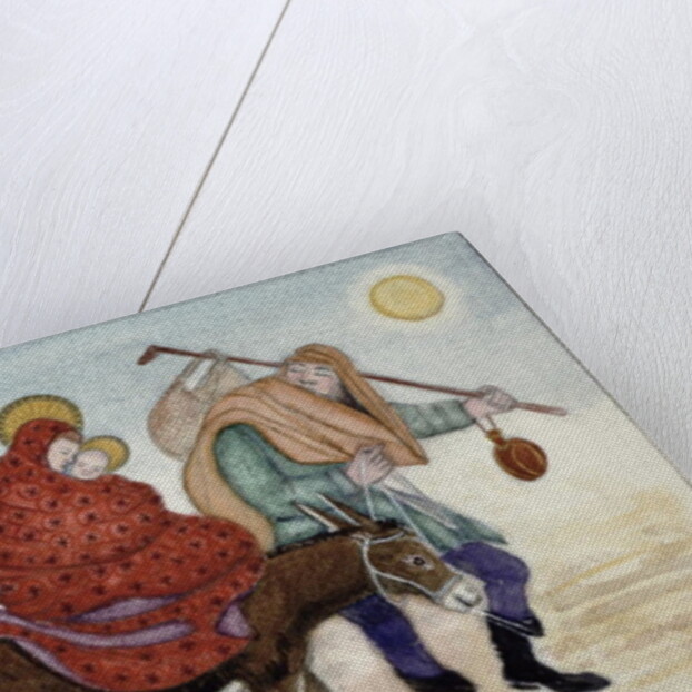 Flight Into Egypt III by Gillian Lawson