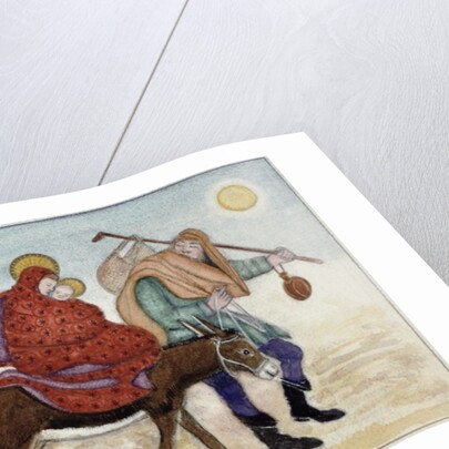 Flight Into Egypt III by Gillian Lawson