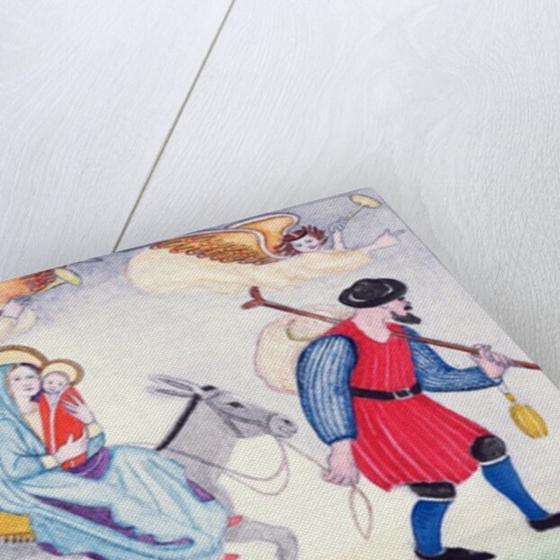 Flight into Egypt III by Gillian Lawson